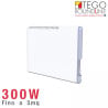 Radiatore elettrico TEGO 300W - Basso consumo per 5 mq