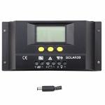 Regulador de carga SOLAR30 30A 12V/24V PWM con display LCD