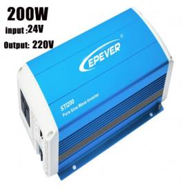 Inverter onda sinusoidale STI 200-12-220 della EP SOLAR serie EPtech 200W 12V AC 230V