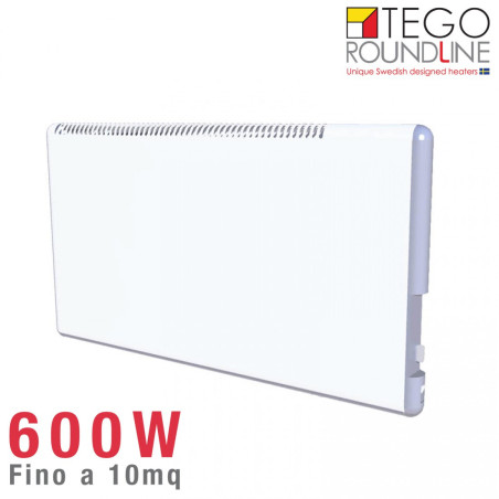 Radiatore elettrico TEGO 600W - Basso consumo per 10 mq