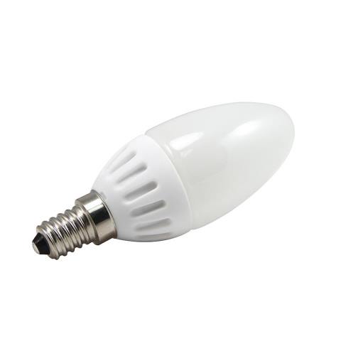 4x 3W LED Ultra Bassa Energia,Bianco Caldo Lampadine a Candela B22 E27 O E14 