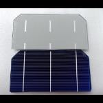 Monocrystalline solar cell 3"X6" inches (76X156 mm) A-grade 3 bus bars 2250mW power
