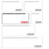 Radiateur électrique TEGO 1000W - Efficace pour 20 m²