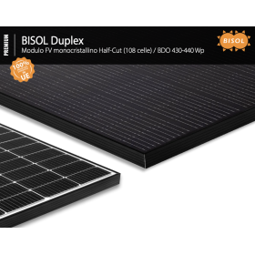 Module photovoltaïque BISOL Duplex BDO-440 440W | MR WATT