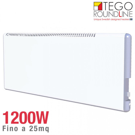 Radiateur électrique TEGO 1200W - Efficace pour 25 m²