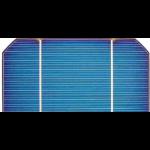 Célula solar Monocristalina 2-punto-5-X-5 pulgadas (63x125 mm) A-Grade 2 barras collectoras 1250mW de potencia