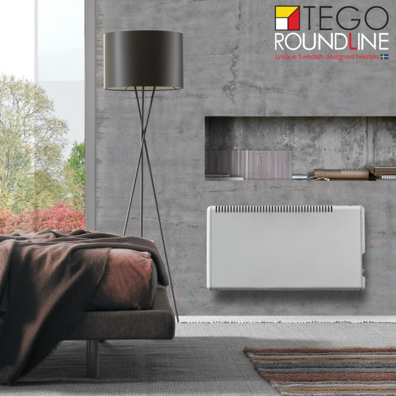 Radiatore elettrico svedese TEGO 1500W basso consumo h. 40cm fino 30 mq - Home - MR WATT S.r.l