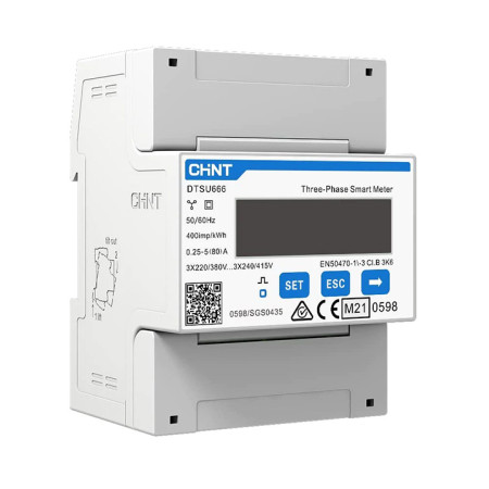 Smart Meter Trifase DTSU666-D Chint per Solax X3 | MR WATT