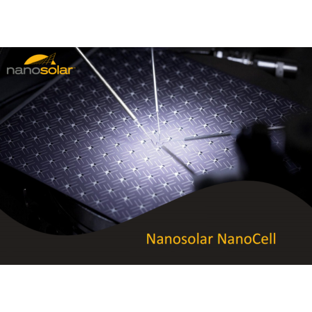 NanoSolar CIGS 2.6W Flexible Solar Cell - High Efficiency