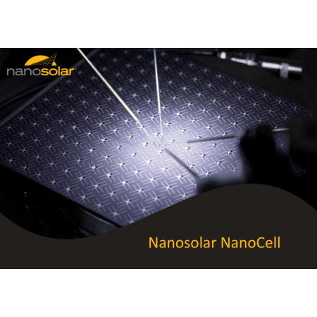 Flexible Solar Cell NanoSolar CIGS 2,6W - Hohe Effizienz