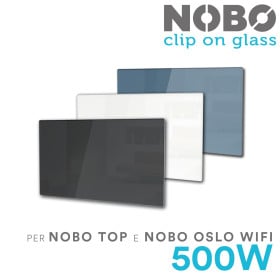 Clip On Glass per radiatori NOBO TOP e NOBO OSLO WiFi 500W |