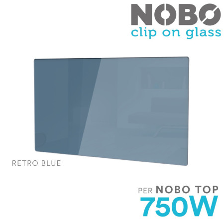 Clip On Glass Retro Blue for NOBO 750W &ndash; Design & Style