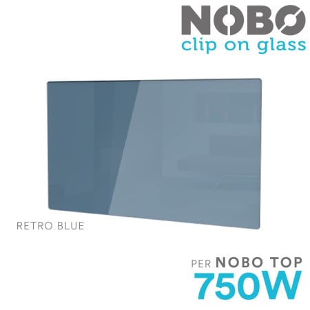 NOBO Clip-On Glaspaneel 750W