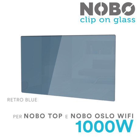 Clip On Glass Retro Blue pour NOBO 1000W – Design & Style