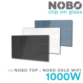 Panneau Verre NOBO Clip-On 1000W