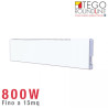 Radiateur électrique TEGO 800W - Idéal pour 15 m²