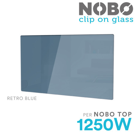 Clip On Glass Retro Blue para NOBO 1250W – Diseño y Estilo
