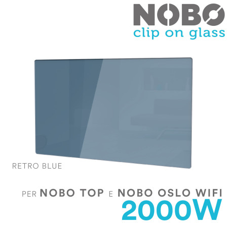 Clip On Glass Retro Blue para NOBO 2000W – Diseño y Estilo