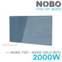Clip On Glass Retro Blue für NOBO 2000W – Design & Stil