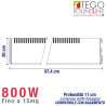 Elektrischer Heizkörper TEGO 800W - Ideal für 15 m²