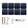 150 SunPower Flexible Solar Cells Kit 558Wp DIY | MR WATT
