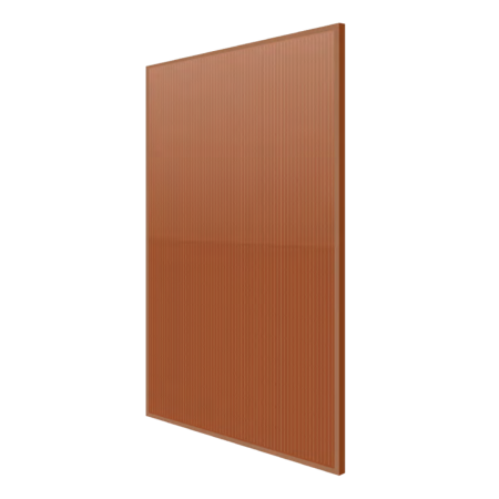 Panel Solar Terracota 375W RAL 8001 BIPV | MR WATT