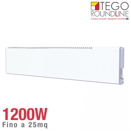 TEGO 1200W Electric Radiator - Ideal for 25 sqm