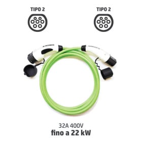 ZCS Type 2 charging cable single-phase 32A 5 m | MR WATT