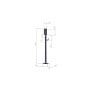 Poste de suelo ZCS Pillar para wallbox Caro | MR WATT