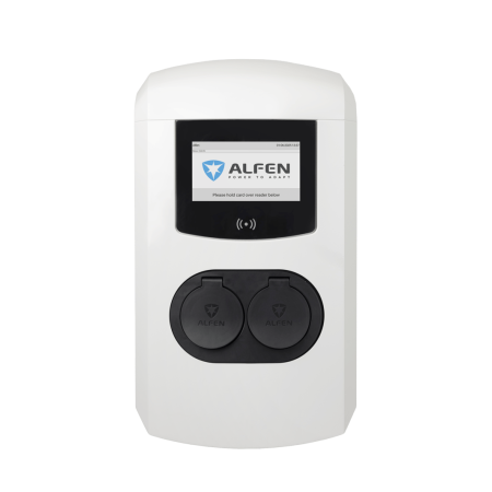 Alfen Eve Double Plus 22kW 2 T2S sockets, 1 feeder | MR WATT