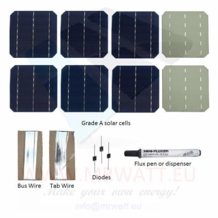 Kit Panneau Solaire DIY 320W – 72 Cellules 6x6 | MR WATT