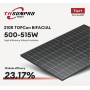 Panneau solaire bifacial 500W TOPCon Sunpro Power | MR WATT