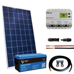 Kit Solar Aislado 250 Wp 12V EUREKA M | MR WATT