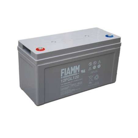FIAMM AGM Batterie 120Ah - Ideal für Photovoltaik