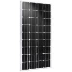 Monocrystalline solar panel 160 WATT high power silver frame