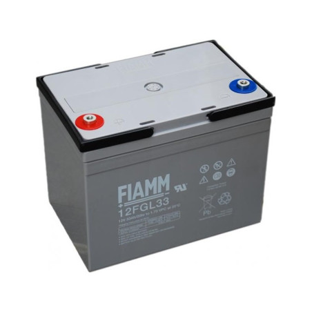 FIAMM AGM Batterie 33Ah - Ideal für Photovoltaik