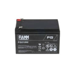 Batteria FIAMM AGM 12Ah - Ideale per Fotovoltaico