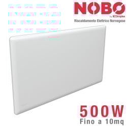 Radiatore elettrico NOBO 500W - Calore efficiente per piccoli spazi