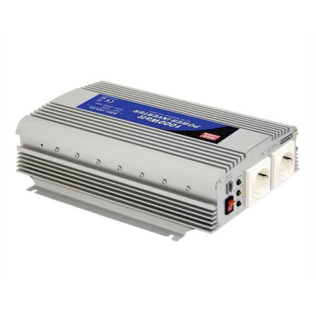 Inverter Mean Well 1000W 12V-230V Onda Modificata