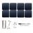 KIT 200W 72 solar cells 5"x5" (125x125mm) Monocrystalline A-grade