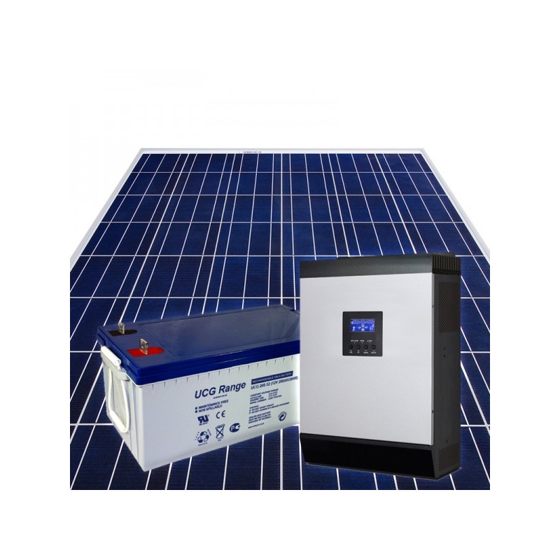 KIT fotovoltaico casa completo da 500W con accumulo.No pratiche enel