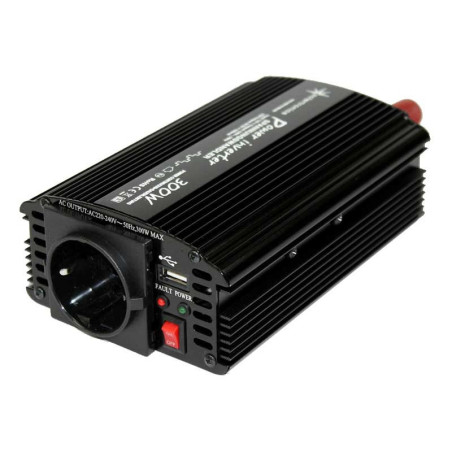 300W 12V-230V Modified Sine Wave Inverter with USB Port