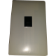 Modulo fotovoltaico personalizzato in vetro no cornice 36 celle sfondo bianco da 140X220mm 18V 4200mW potenza bordi arrotondati