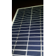 Modulo fotovoltaico personalizzato in vetro no cornice 36 celle sfondo bianco da 140X220mm 18V 4200mW potenza bordi arrotondati