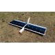 Avion solar RC vuelo sin baterias con celulas solares Solar DR1. Dron solar