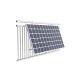 Struttura di sostegno orientabile per un modulo fotovoltaicio sul balcone