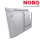 Radiatore elettrico norvegese NOBO 500W per ambienti fino a 10 mq (include termostato NCU-2Te)