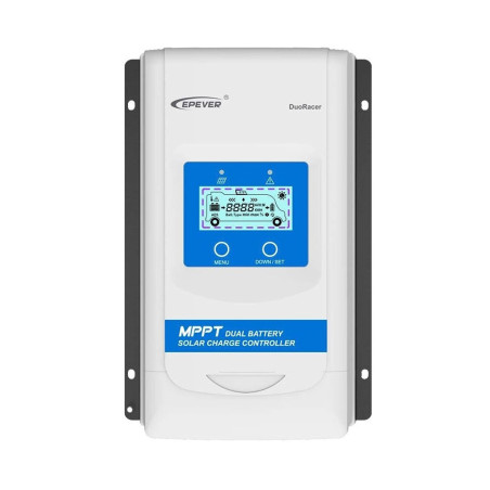 Regulador de Carga MPPT 10A Dual Battery DUORACER - EP Solar