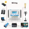 Regulador de Carga PWM 60A con Pantalla para Sistemas 12V-48V