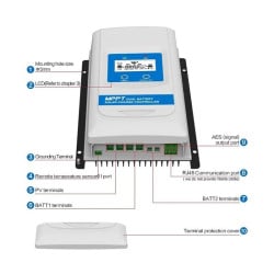 MPPT Charge Controller 20A Dual Battery 12/24V - EPEVER